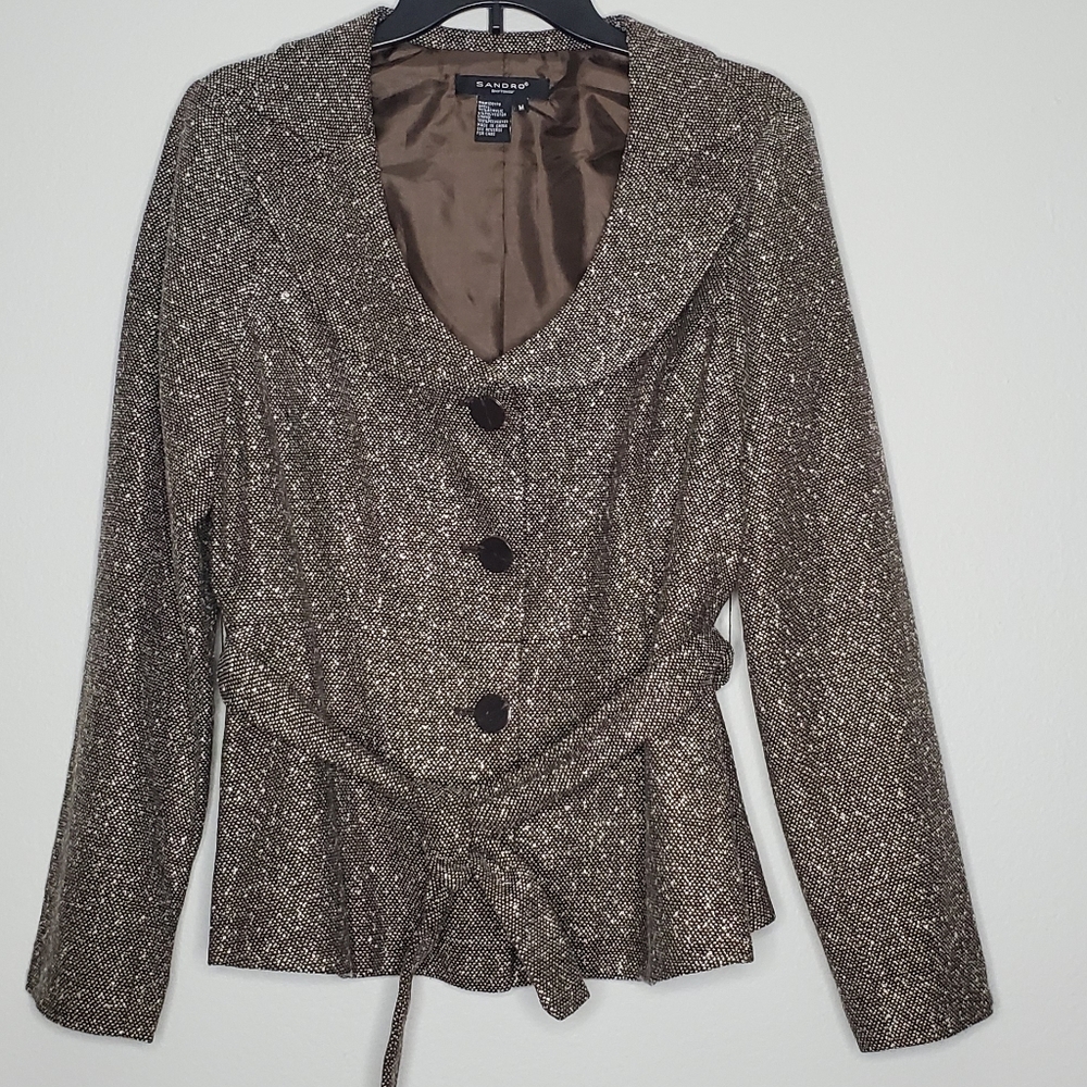 SANDRO sportswear Weed Blazer